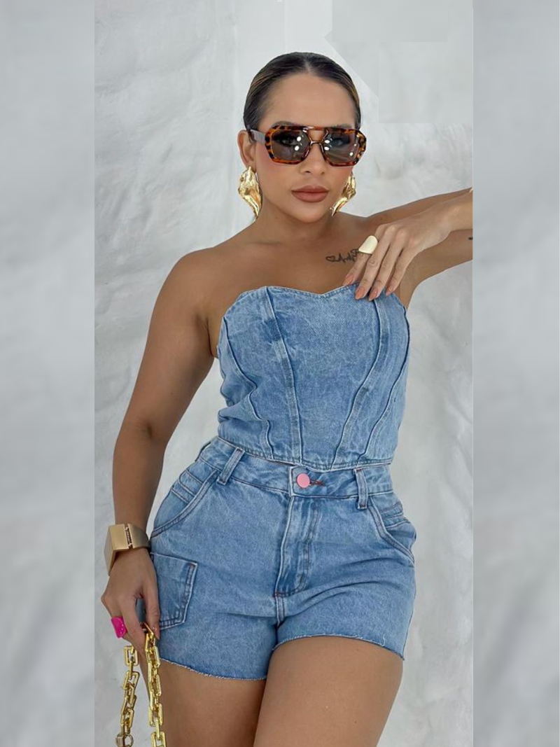 Cropped jeans