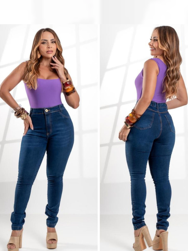 Calca jeans moly
